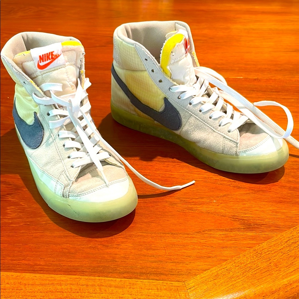 Nike Blazer mid ‘77 Move to Zero Glacier Ice sneakers size 8 - year 2021